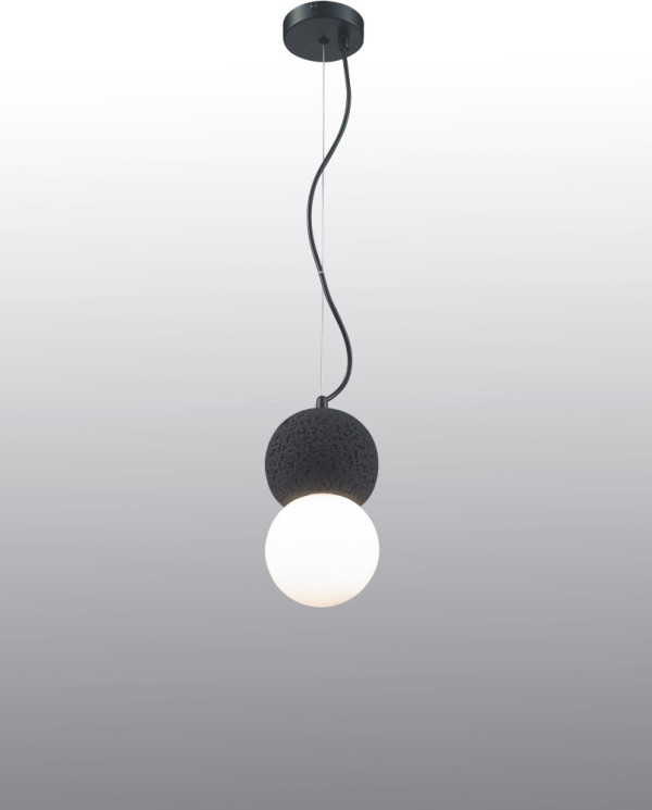 Подвесной светильник Foxtrot 10694P/1-D100 BK-WH iLamp