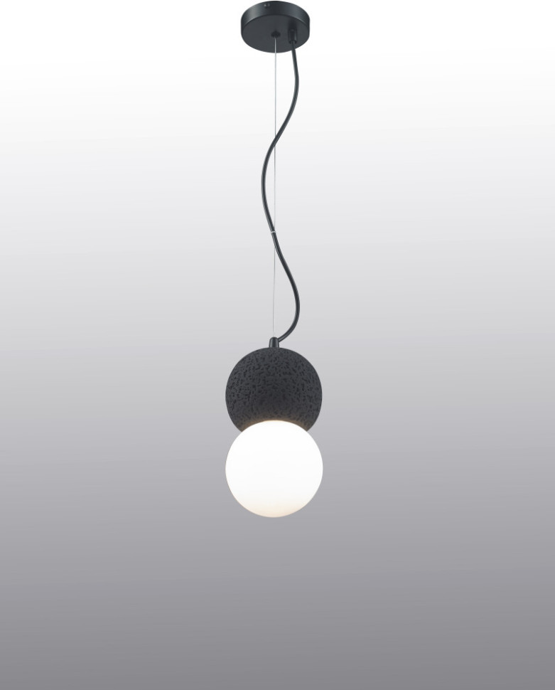 Подвесной светильник Foxtrot 10694P/1-D100 BK-WH iLamp