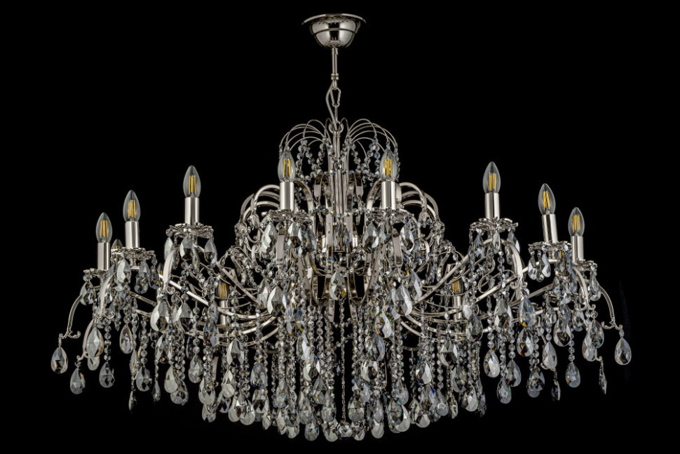 Подвесная люстра Alessandria Nickel Alessandria E 1.1.L.16.601 N Dio D'Arte