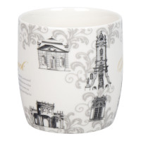Кружка 400мл."Architecture - Barock" серая