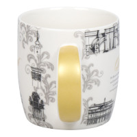 Кружка 400мл."Architecture - Barock" серая