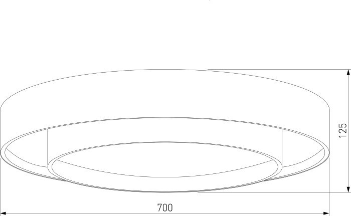Потолочный светильник Force 90331/2 серый Eurosvet