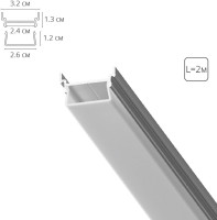 Профиль для светодиодной ленты Profile-Accessories A700205 Arte Lamp