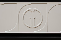 Тумбочка прикроватная Spinola черно-серая Тумбочка прикроватная Spinola черно-серая