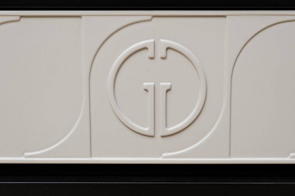 Тумбочка прикроватная Spinola черно-серая