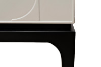 Тумбочка прикроватная Spinola черно-серая Тумбочка прикроватная Spinola черно-серая