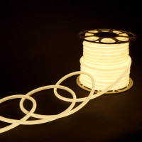 Гибкий неон LS 003 220V 9,6 IP67 Гибкий неон 220V 9,6W 144Led 2835 IP67 круглый дневной белый, 50 м Elektrostandard