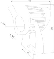 Грунтовый светильник Landscape 35186/S Elektrostandard