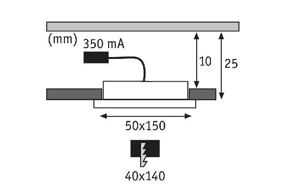 Точечный светильник  93576 Paulmann