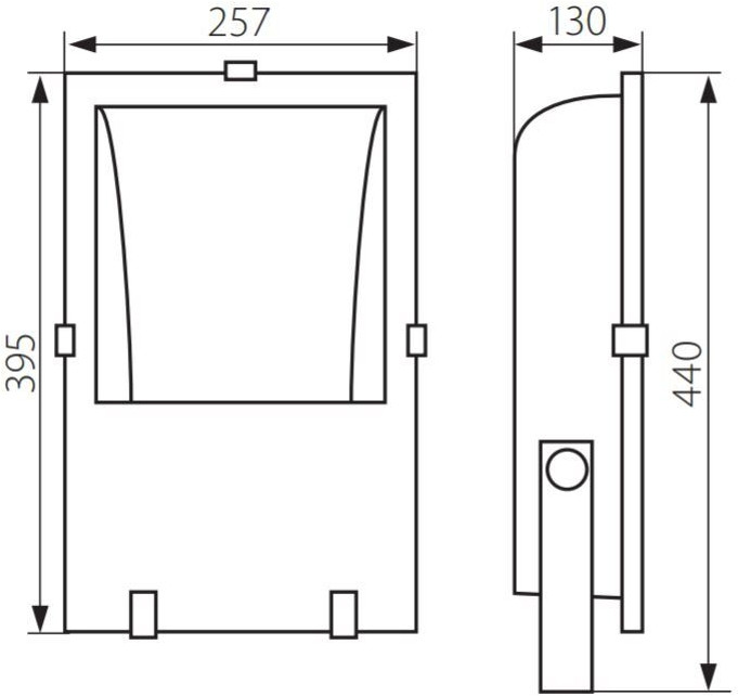 Прожектор уличный REVA 4836 Kanlux