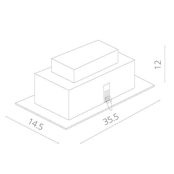 Точечный светильник Cardani Medio A5930PL-3SI Arte Lamp