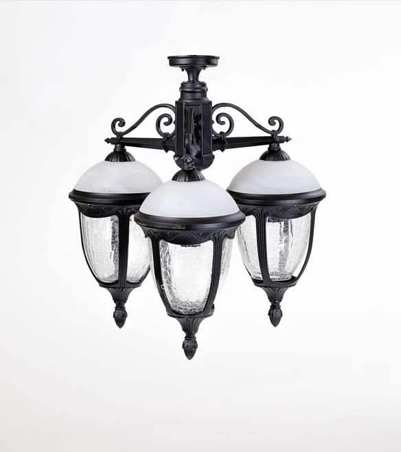 Потолочный светильник уличный St.LOUIS L 89170LA/3 Bl мат/тр Oasis Light