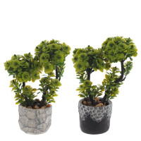 Цветочная композиция, L18 W12 H26 см, 2в.