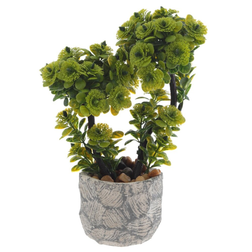 Цветочная композиция, L18 W12 H26 см, 2в.