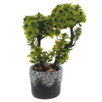 Цветочная композиция, L18 W12 H26 см, 2в.