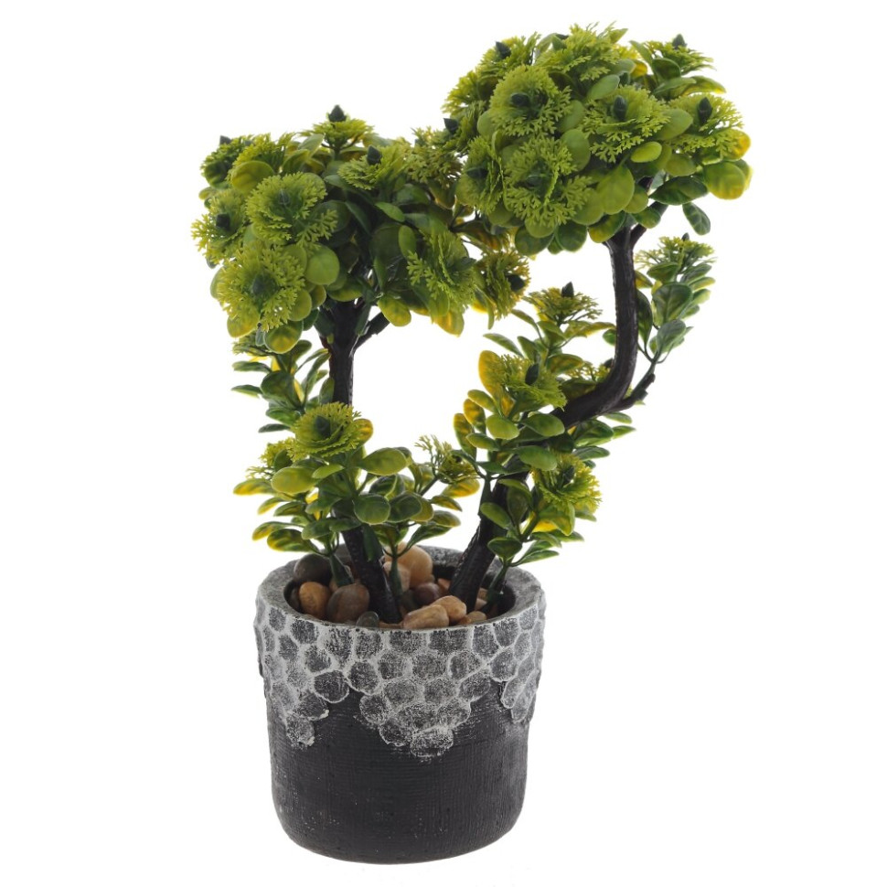 Цветочная композиция, L18 W12 H26 см, 2в.