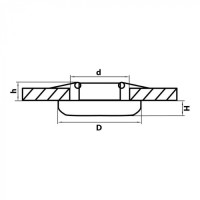 Точечный светильник MONDE 071057 Lightstar