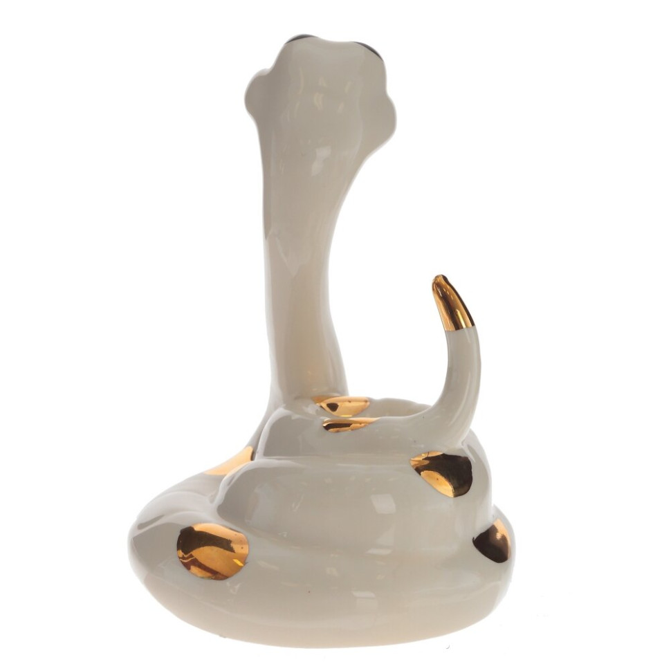 Фигурка декоративная "Змея", L6,5 W7 H8,5 см