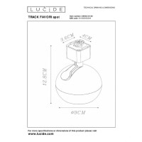 Трековый светильник Lucide FAVORI 09953/01/30 Трековый светильник Lucide FAVORI 09953/01/30