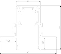 Шинопровод Slim Magnetic 85210/00 Elektrostandard
