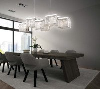 Подвесная люстра Broadway EP68031L-10 chrome DeLight Collection Подвесная люстра Broadway EP68031L-10 chrome DeLight Collection