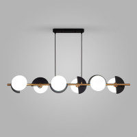 Подвесной светильник Moity 70149/6 черный/латунь Eurosvet