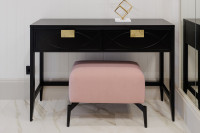 Консоль черная с ящиками Консоль черная с ящиками