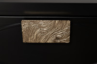 Консоль черная с ящиками Консоль черная с ящиками