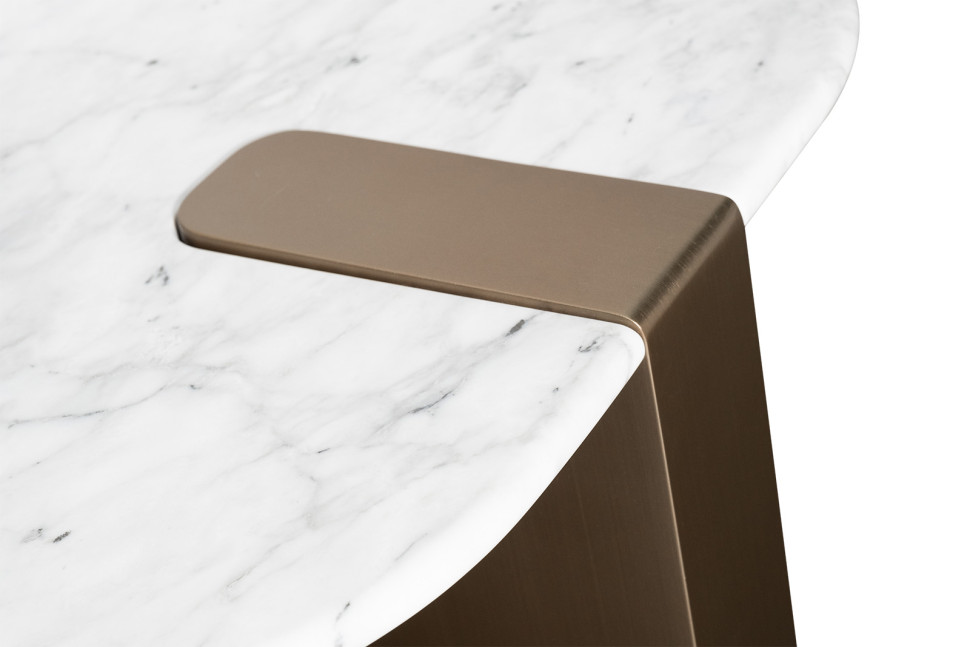 Столик журнальный Brandon мраморный