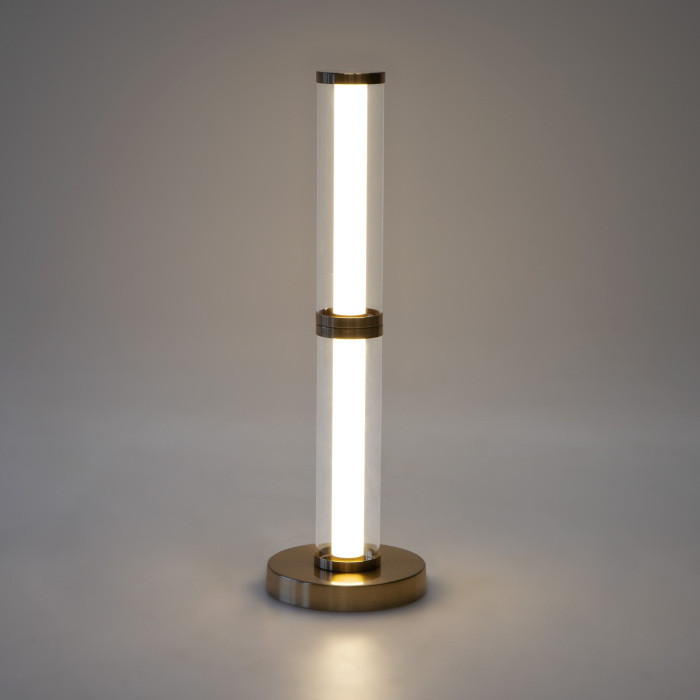 Интерьерная настольная лампа Stark 80536/1 латунь Eurosvet