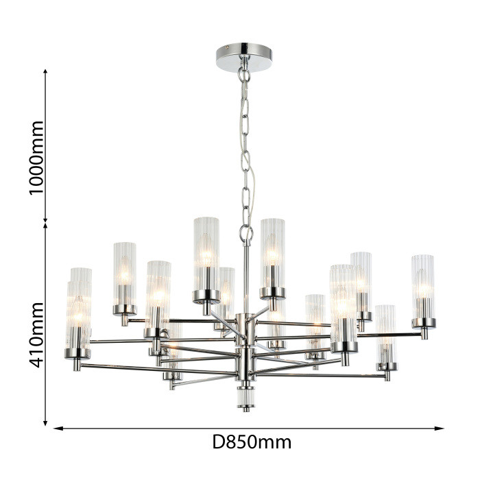 Подвесная люстра Aesthetic 2672-16P Favourite