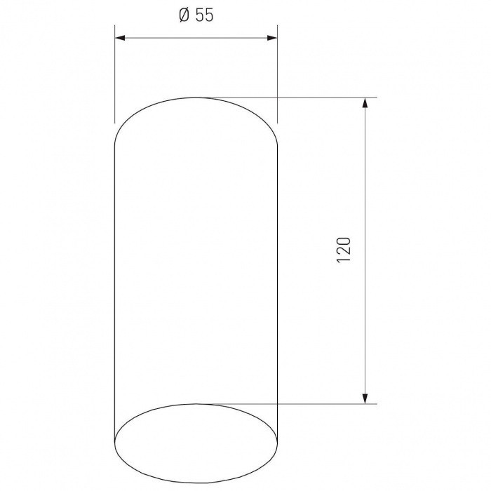 Точечный светильник DLR030 DLR030 12W 4200K черный матовый/золото Elektrostandard