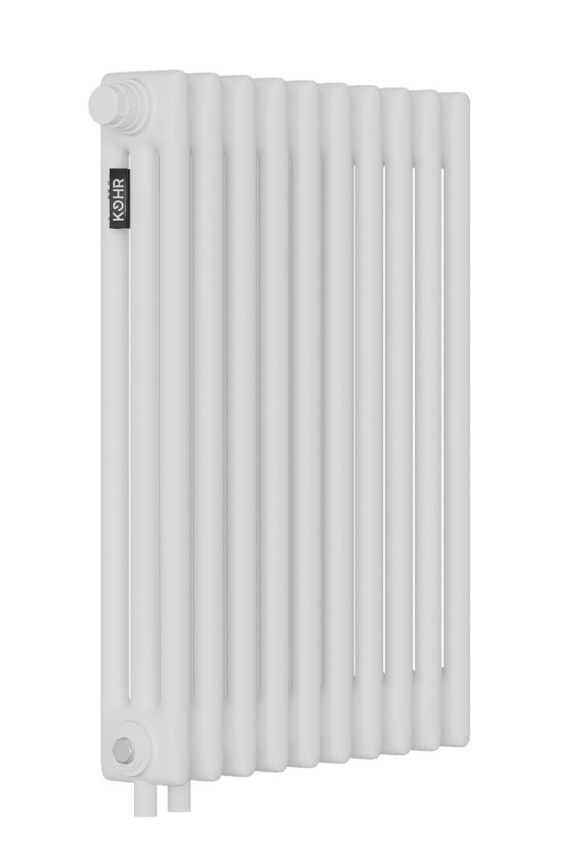 Стальной трубчатый радиатор Kohr Heim 3057/10 секций H01 с нижним подключением