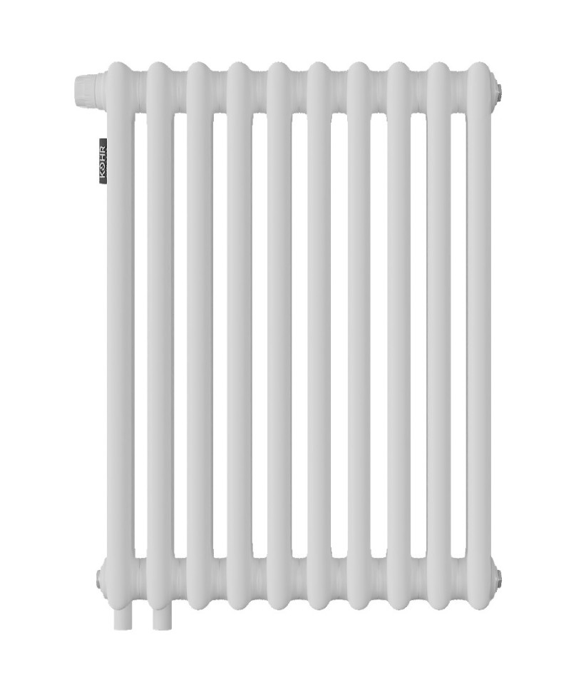 Стальной трубчатый радиатор Kohr Heim 3057/10 секций H01 с нижним подключением