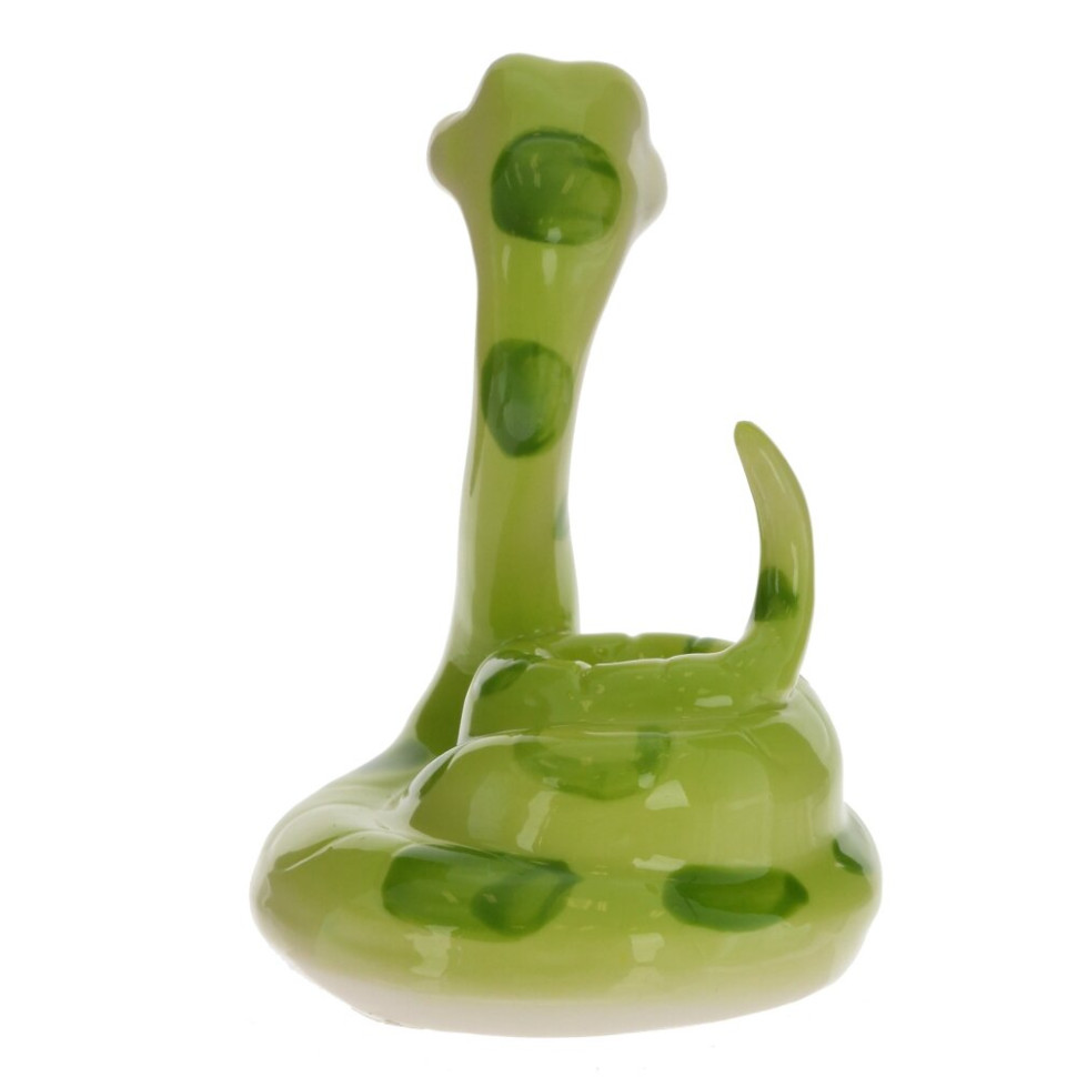 Фигурка декоративная "Змея", L6,5 W6,5 H8,5 см, 2в.