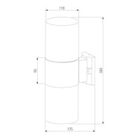 Уличный настенный светильник Elektrostandard Roil 35125/D a055636