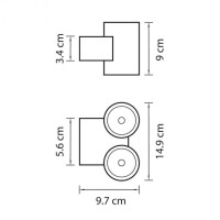 Уличный настенный светодиодный светильник Lightstar Paro 352694 Уличный настенный светодиодный светильник Lightstar Paro 352694