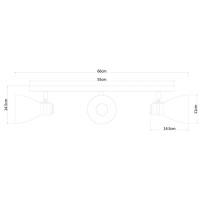 Спот Mercoled A5049PL-3WH Arte Lamp Спот Mercoled A5049PL-3WH Arte Lamp