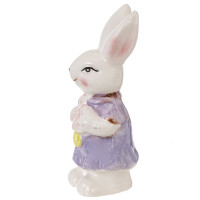 Фигурка декоративная "Заяц", L3,5 W3,5 H10,5 см, 2в.