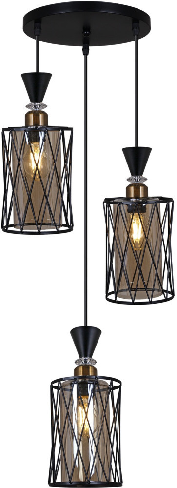 Подвесной светильник  01004-0.9-03 BK Reluce