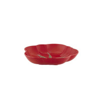 Тарелка 26см."Tomato" красная