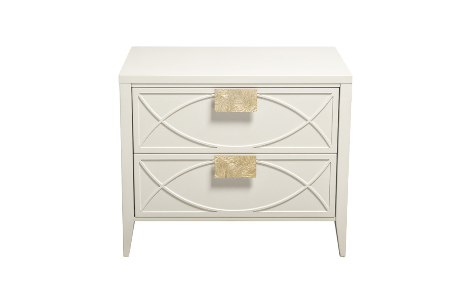 Тумбочка прикроватная бежевая