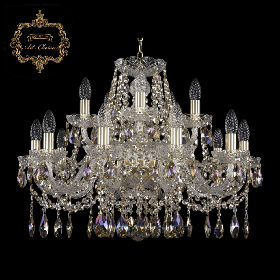 Подвесная люстра 11.12 11.12.10+5.240.Gd.Sp.R801 Art Classic