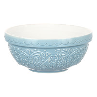 Миска для смешивания In the Forest, 26 см, 2,7 л, серо-голубая, медведь