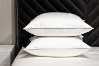 Простыня сатиновая 240х250см белая