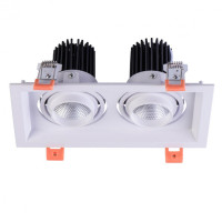 Встраиваемый светодиодный светильник De Markt Круз 15 637016202 Встраиваемый светодиодный светильник De Markt Круз 15 637016202