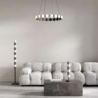 Интерьерная настольная лампа Tapioca 90332/6 черный Eurosvet