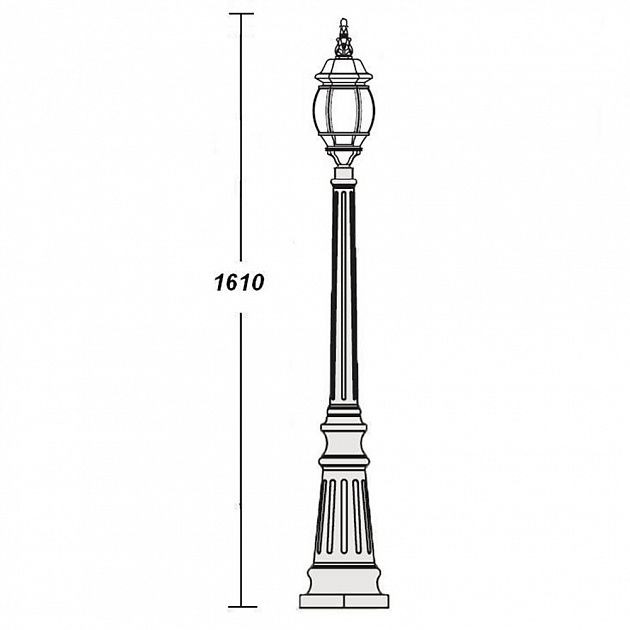 Наземный фонарь  83411S Bl Oasis Light