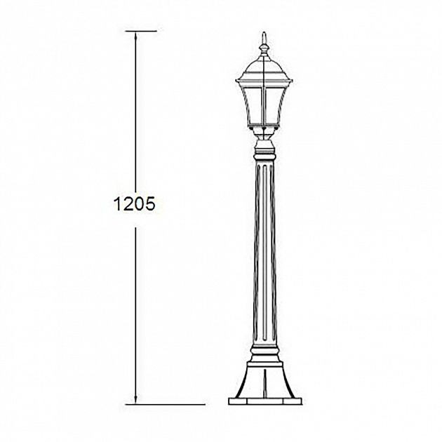 Наземный фонарь  91307S Bl Oasis Light