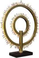 Интерьерная настольная лампа Quartz Halo MT20020154-2A satin gold DeLight Collection